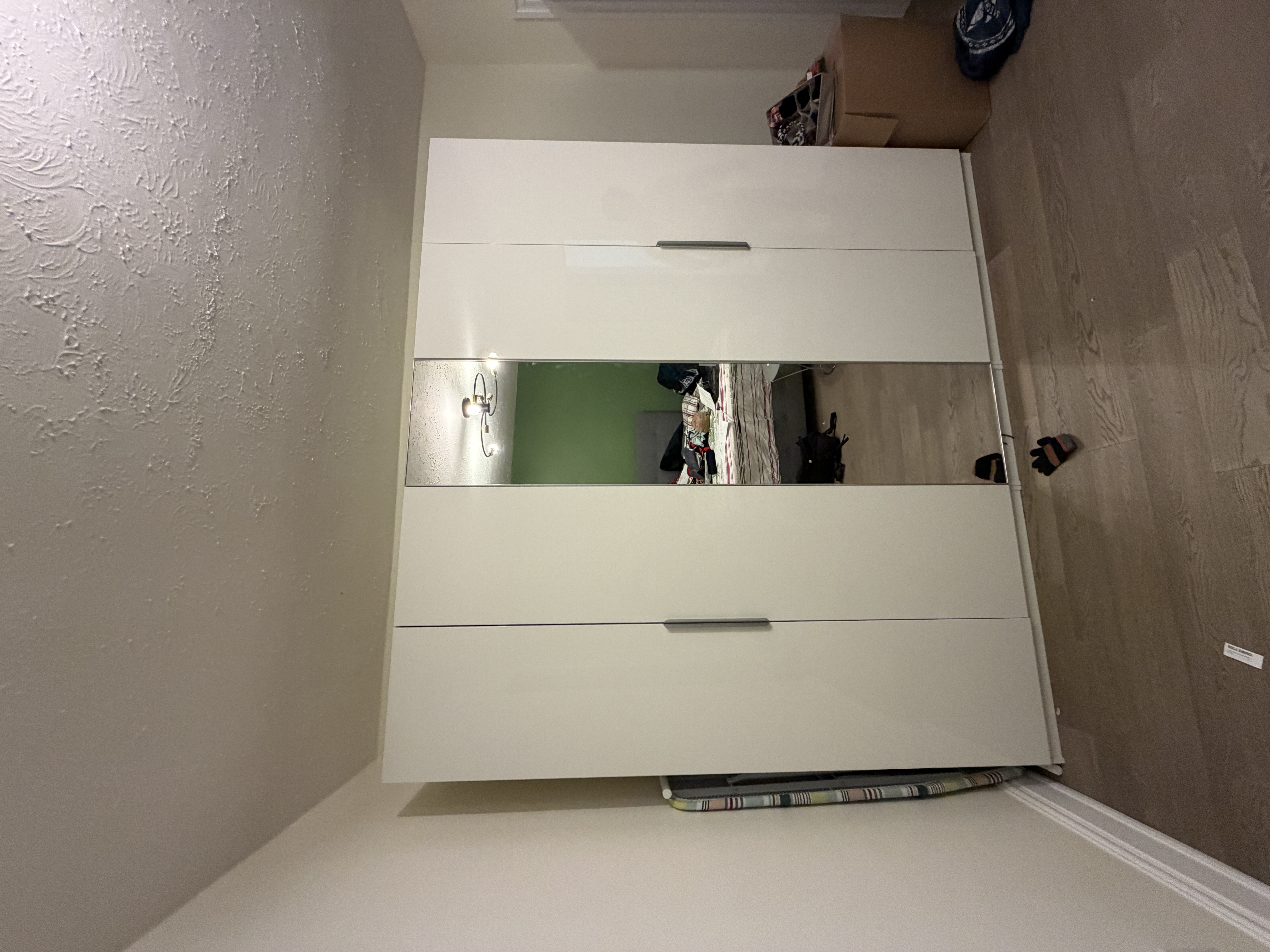 IKEA furniture assembly in a Toronto condo bedroom