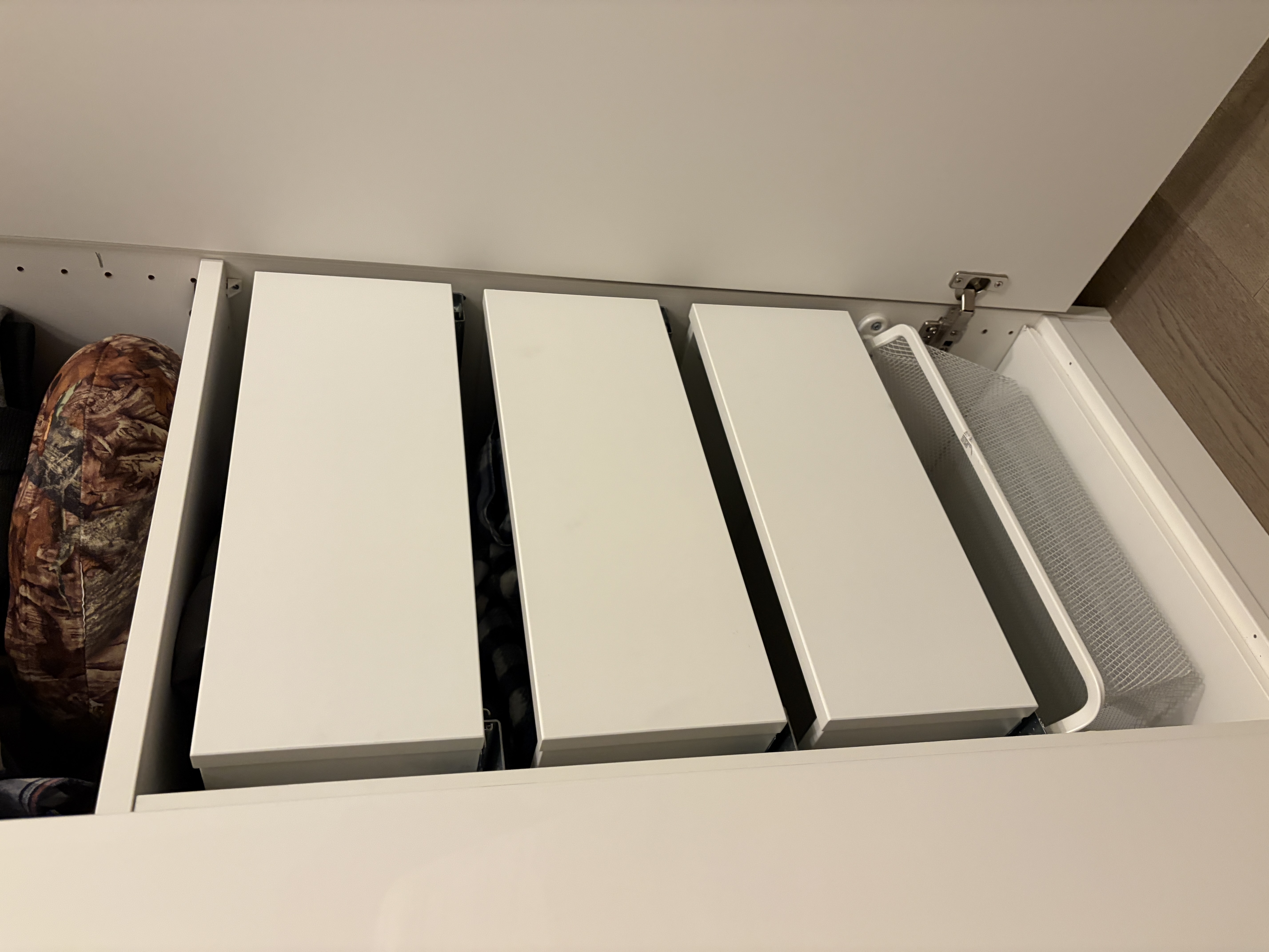 IKEA wardrobe assembly detail in Toronto