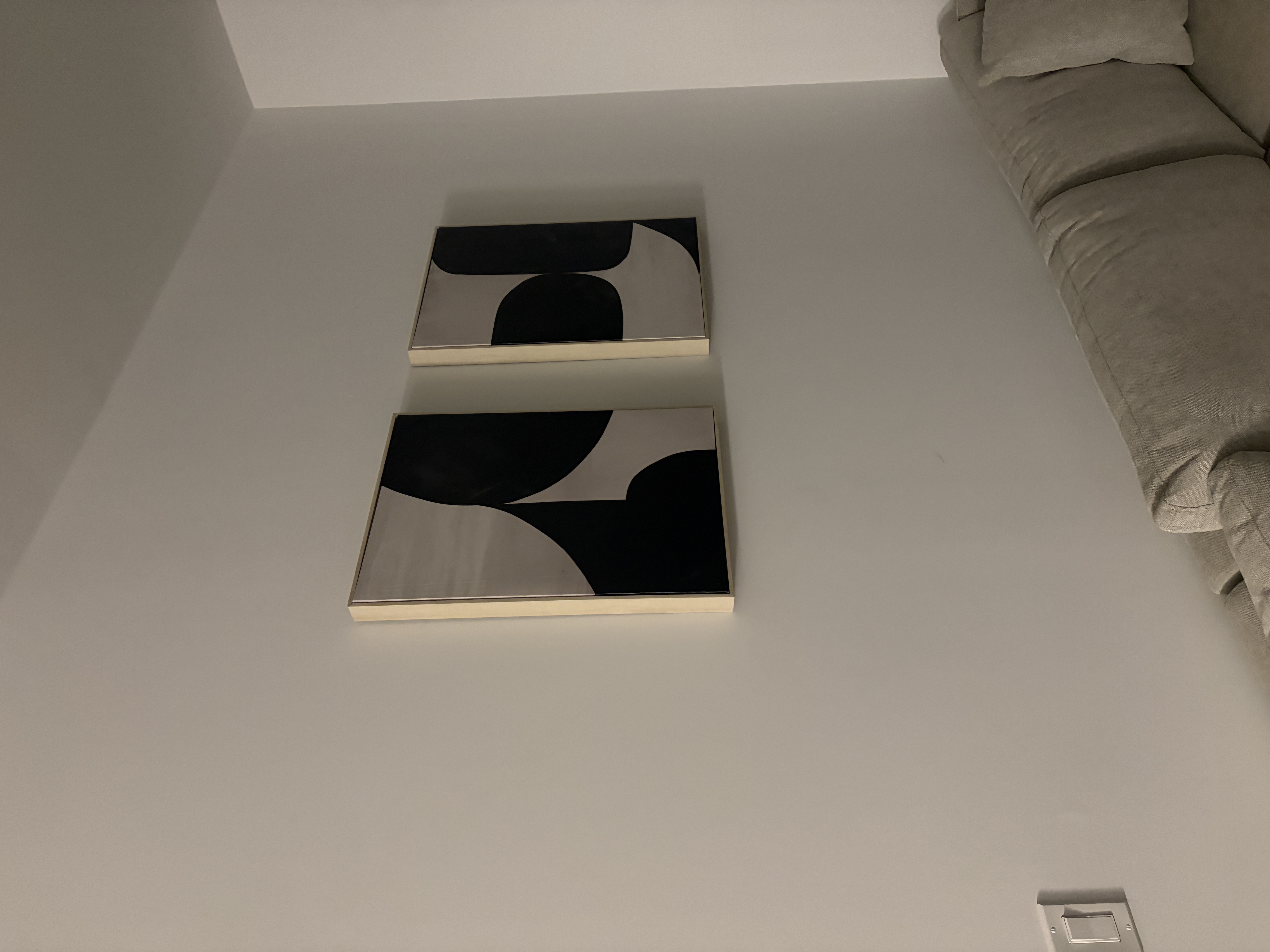 Shelving installed in a Toronto condo